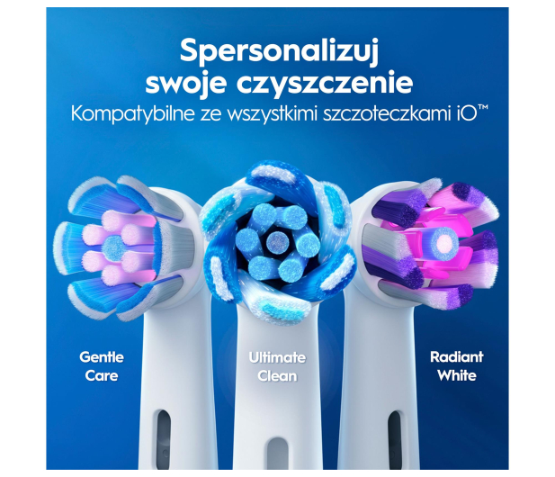 Oral-B Szczoteczka magnetyczna iO3 (matowa biała) - 1601546 - zdjęcie 11